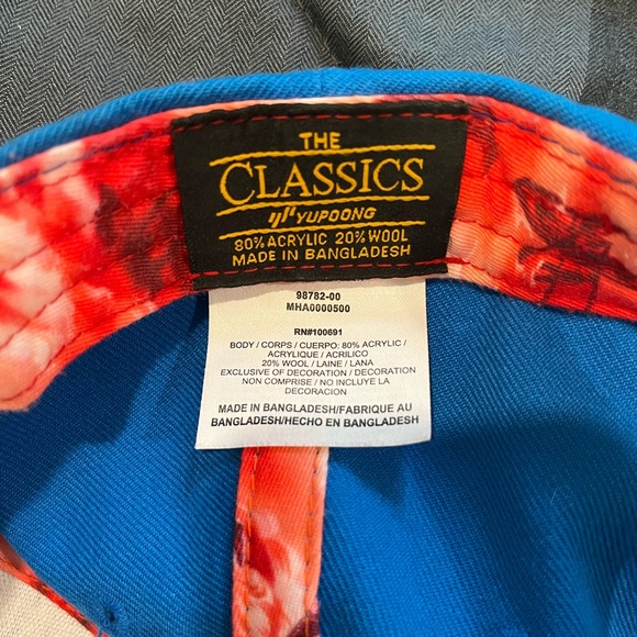 Hurley blue snapback baseball cap - Picture 7 of 7